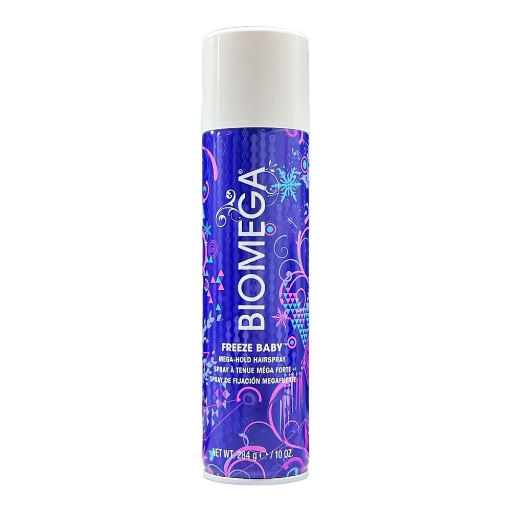 Aquage Biomega Freeze Baby Mega Hold Hairspray 10 oz